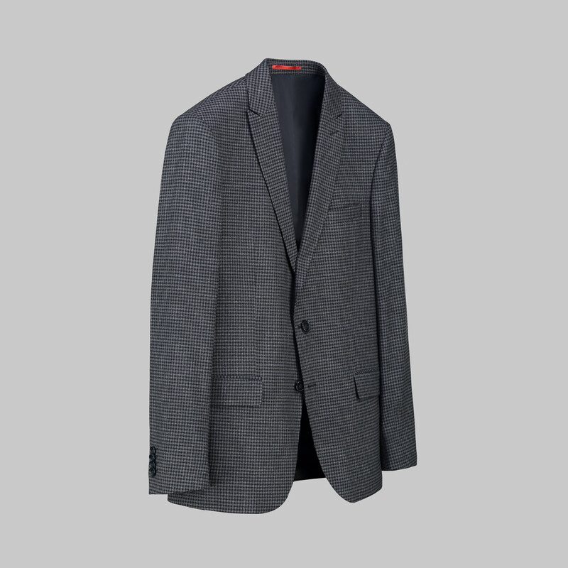Tedrick Nasa Resta Slim Fit Lacivert Yelekli Takım - INTERVIEW