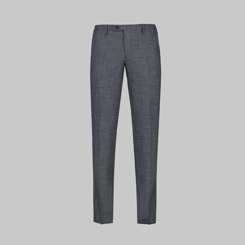 Tedrick Nasa Resta Slim Fit Lacivert Yelekli Takım - INTERVIEW