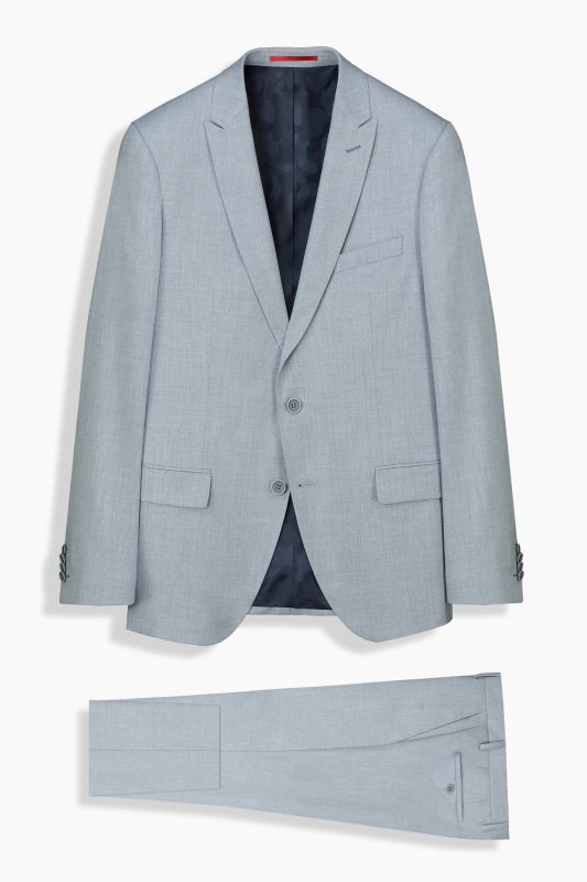 Tedrick Resta Slim Fit Mavi Takım Elbise 