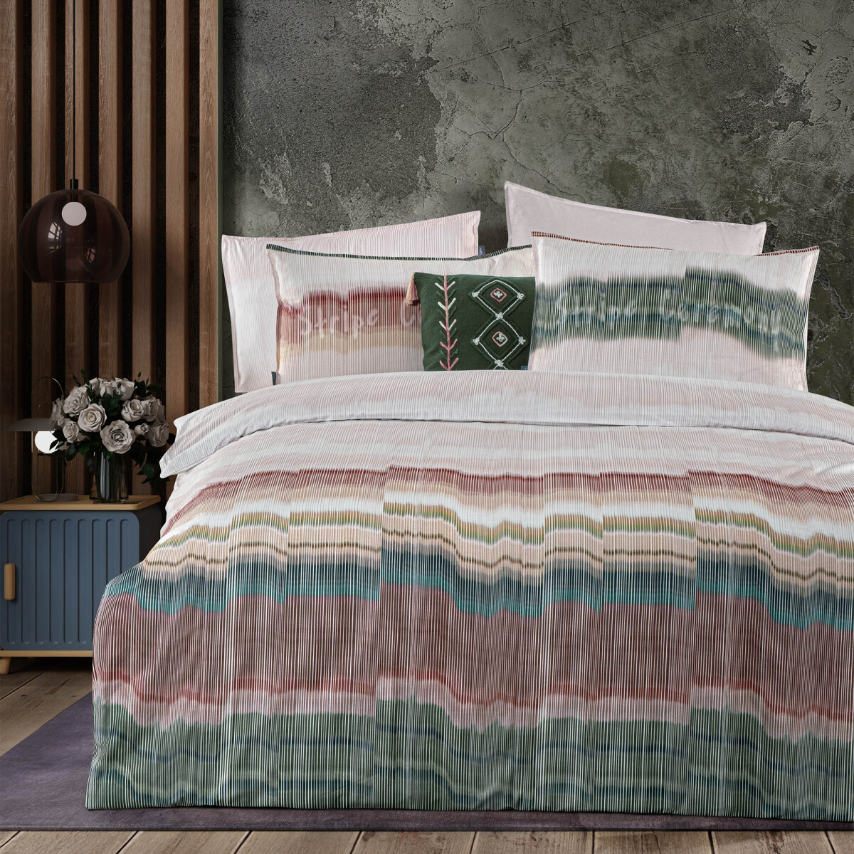 Tehos Fancy Nevresim Takımı Çift Kişilik - 4