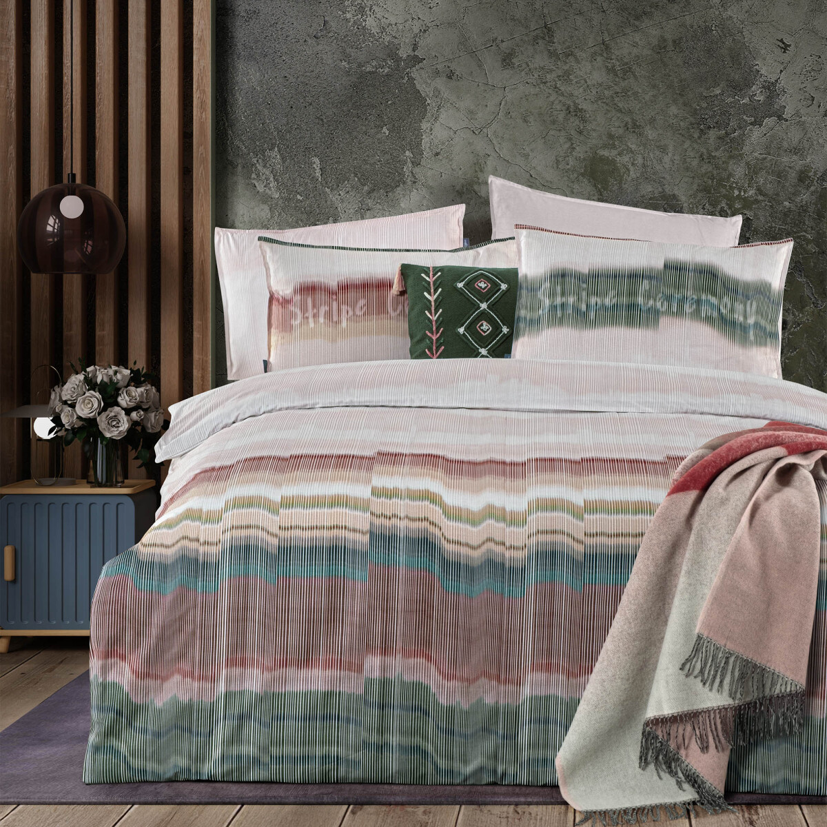 Tehos Fancy Nevresim Takımı Çift Kişilik - 1