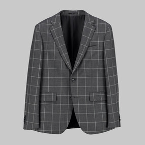 Temera Slim Fit Gri Takım Elbise - SARAR