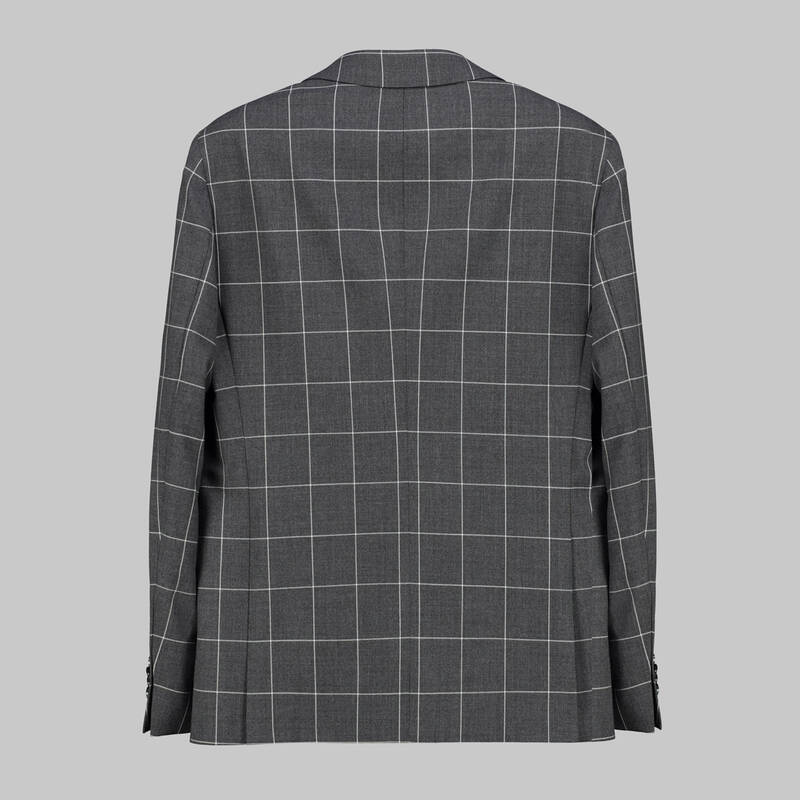 Temera Slim Fit Gri Takım Elbise - 3