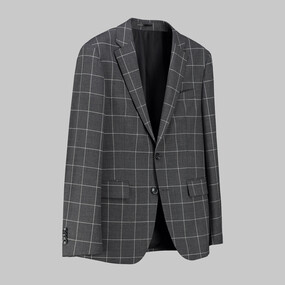 Temera Slim Fit Gri Takım Elbise - SARAR