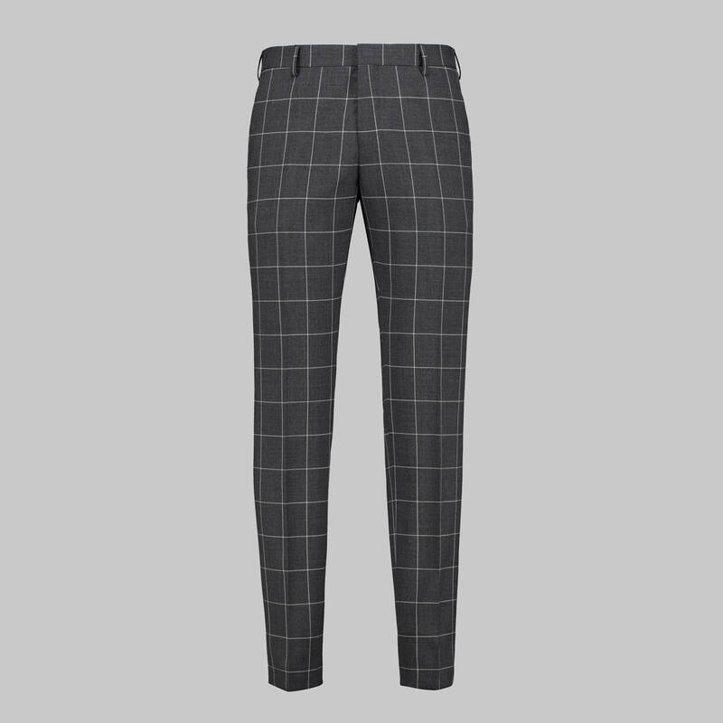 Temera Slim Fit Gri Takım Elbise - 4