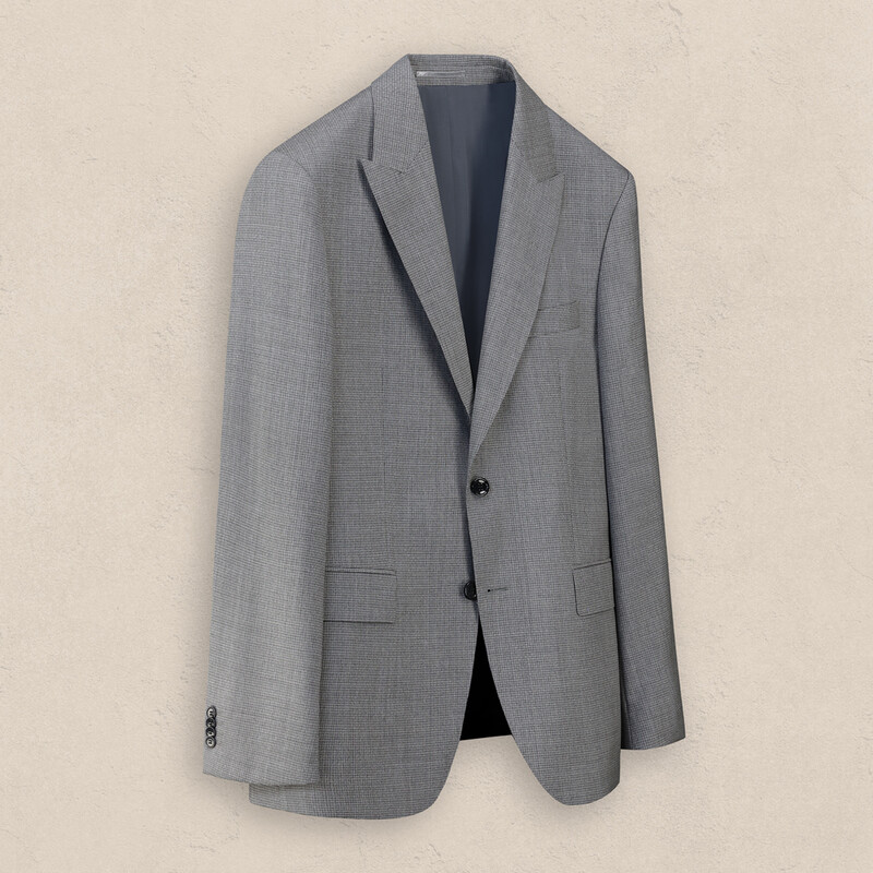 Teneresp Nomos Slim Fit Gri Takım Elbise - SARAR (1)