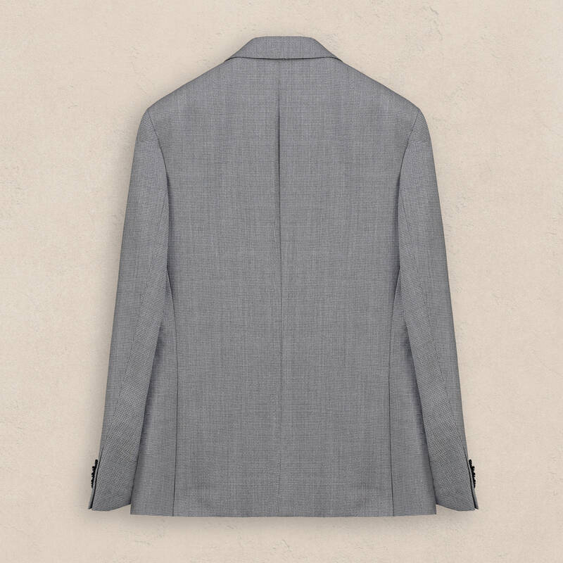 Teneresp Nomos Slim Fit Gri Takım Elbise - 3