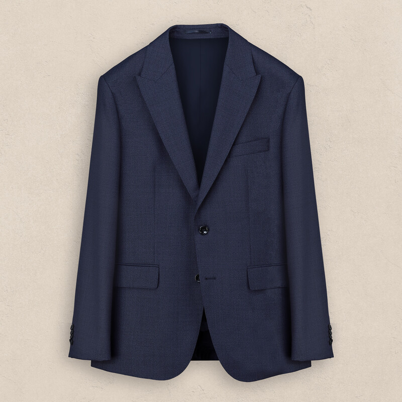 Teneresp Nomos Slim Fit Lacivert Takım Elbise 