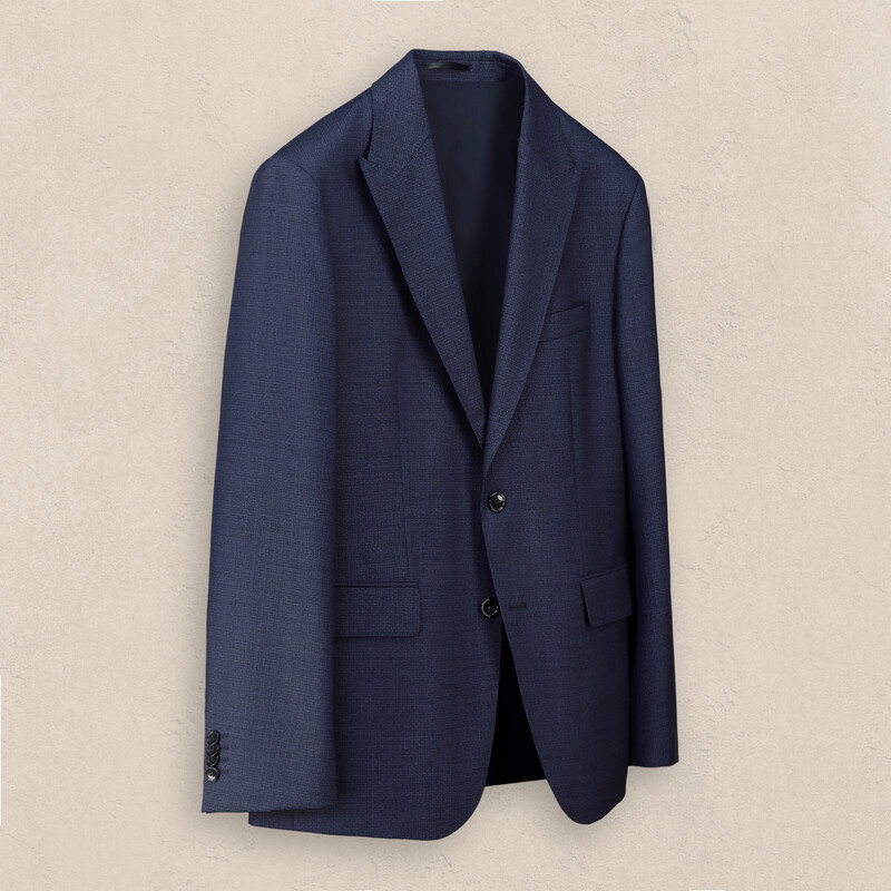 Teneresp Nomos Slim Fit Lacivert Takım Elbise - SARAR (1)