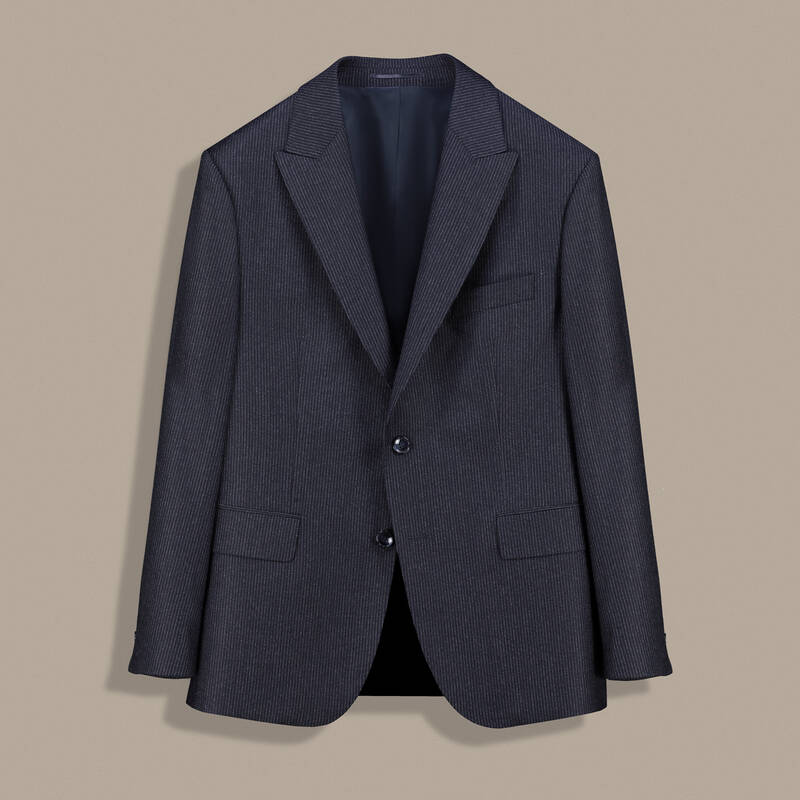 Teneresp Slim Fit Koyu Lacivert Takım Elbise - 2