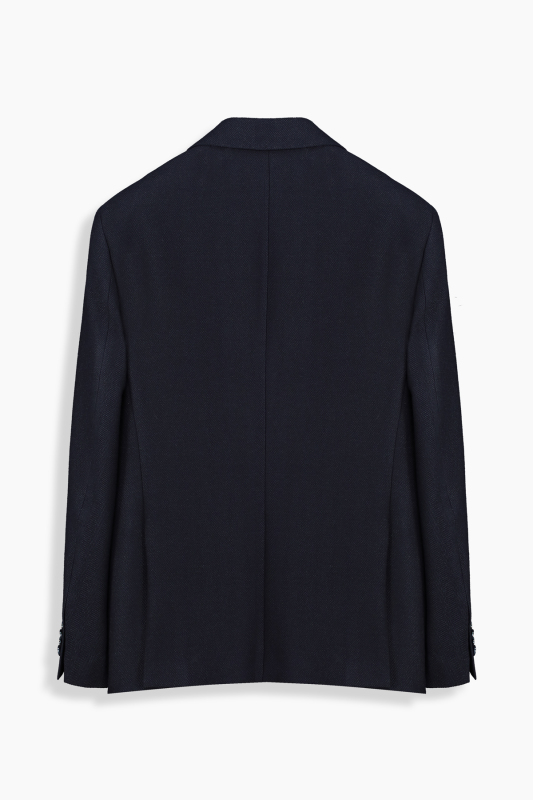 Teneresp Slim Fit Koyu Lacivert Ceket - SARAR