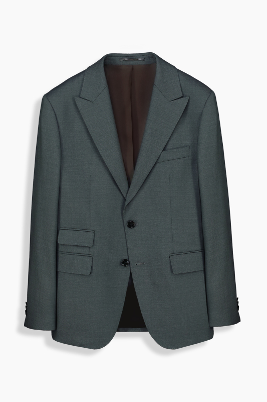 Teneresp Slim Fit Yeşil Ceket - SARAR PREMIUM