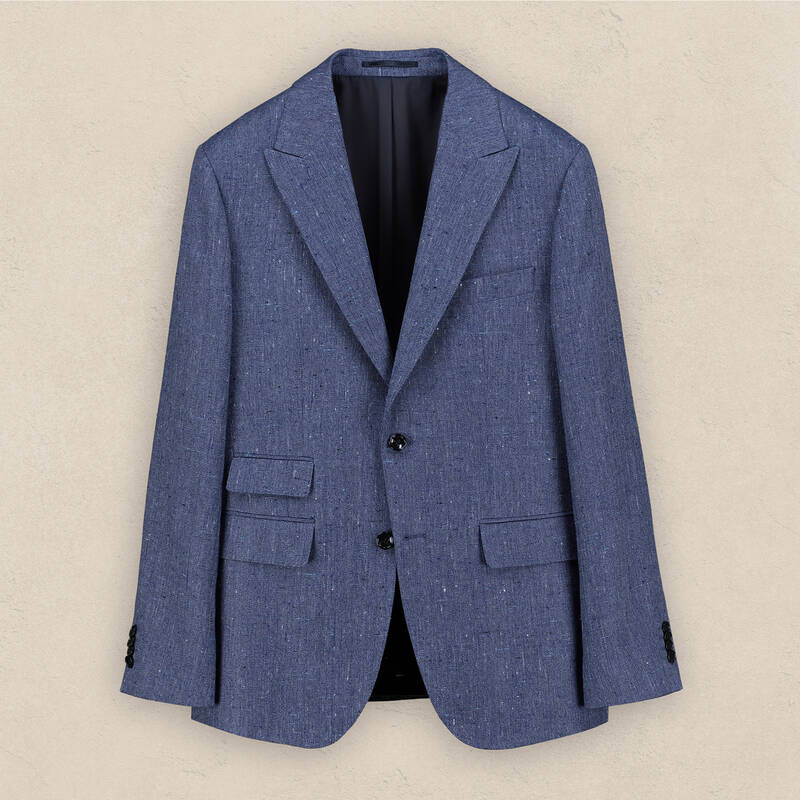 Teneresp Theo Slim Fit Açık Lacivert Takım Elbise - 2