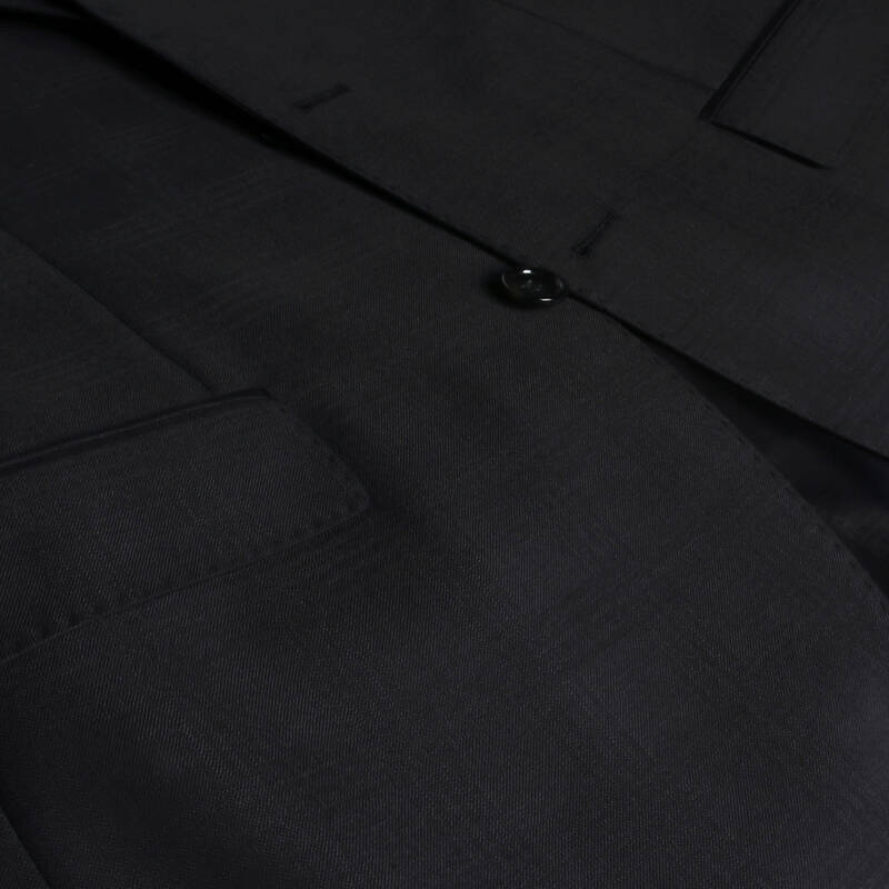 Tenerife Slim Fit Siyah Takım Elbise - 7