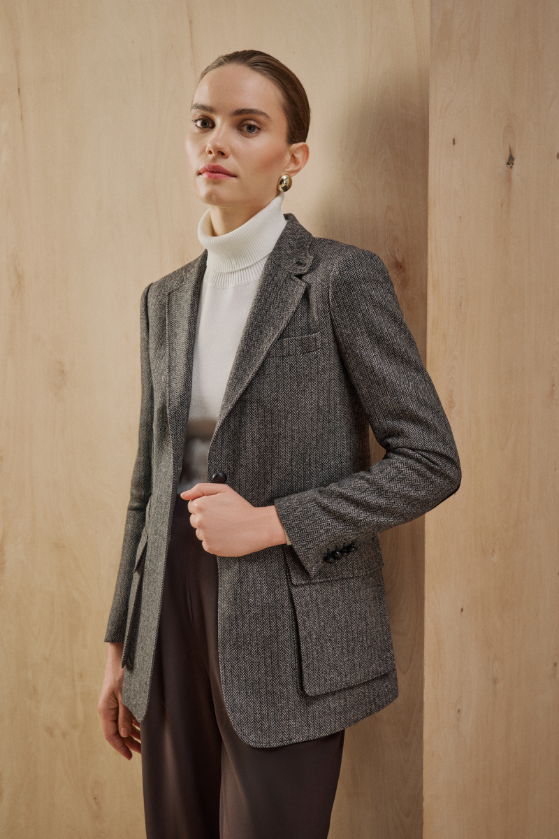 Testa Antrasit Ceket - 1