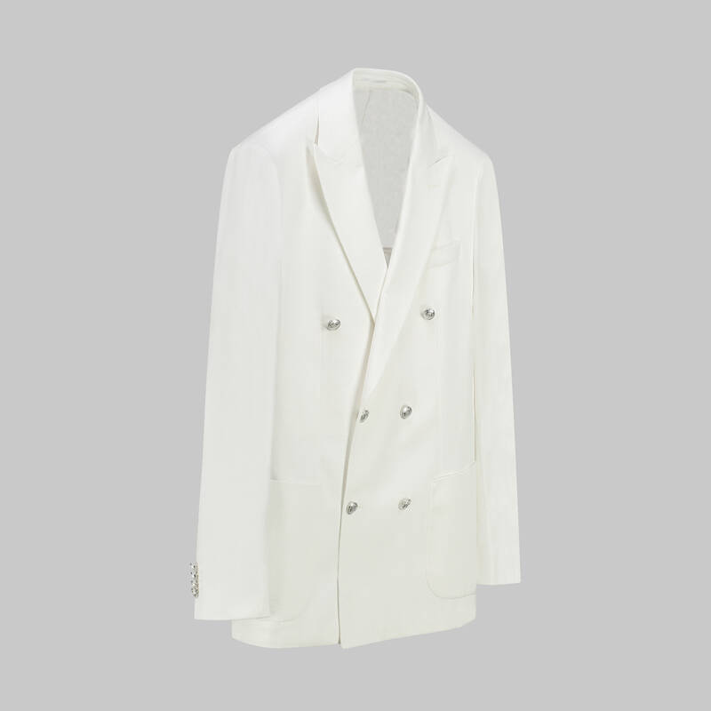 Thita Slim Fit Ekru Ceket - 3