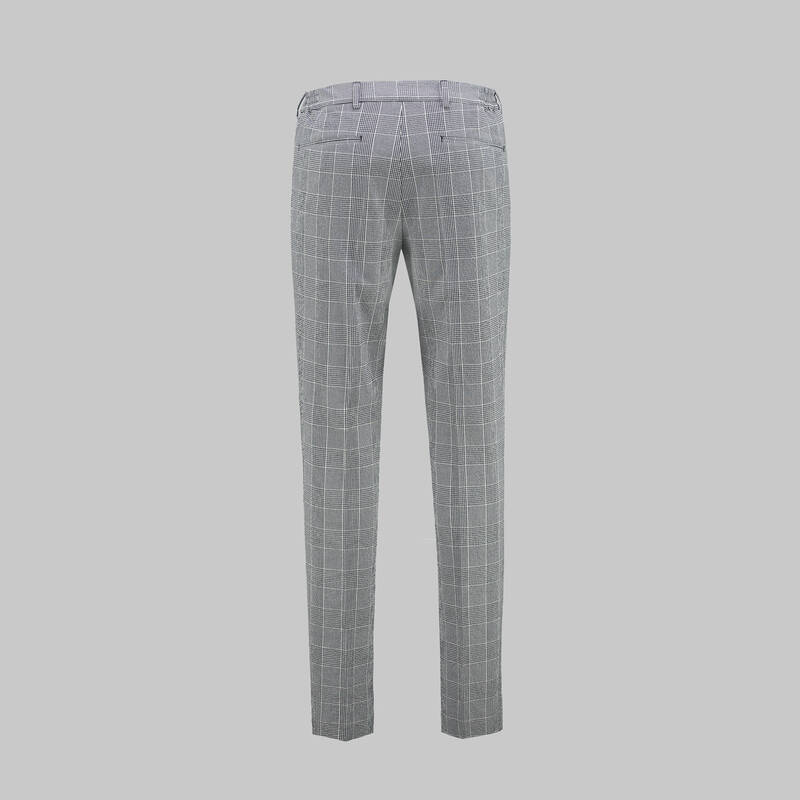 Thita Theo Slim Fit Lacivert Kareli Takım Elbise - 6