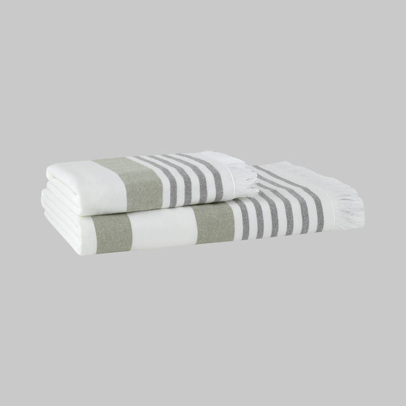 Tibor Havlu 80X160 Yeşil - 1