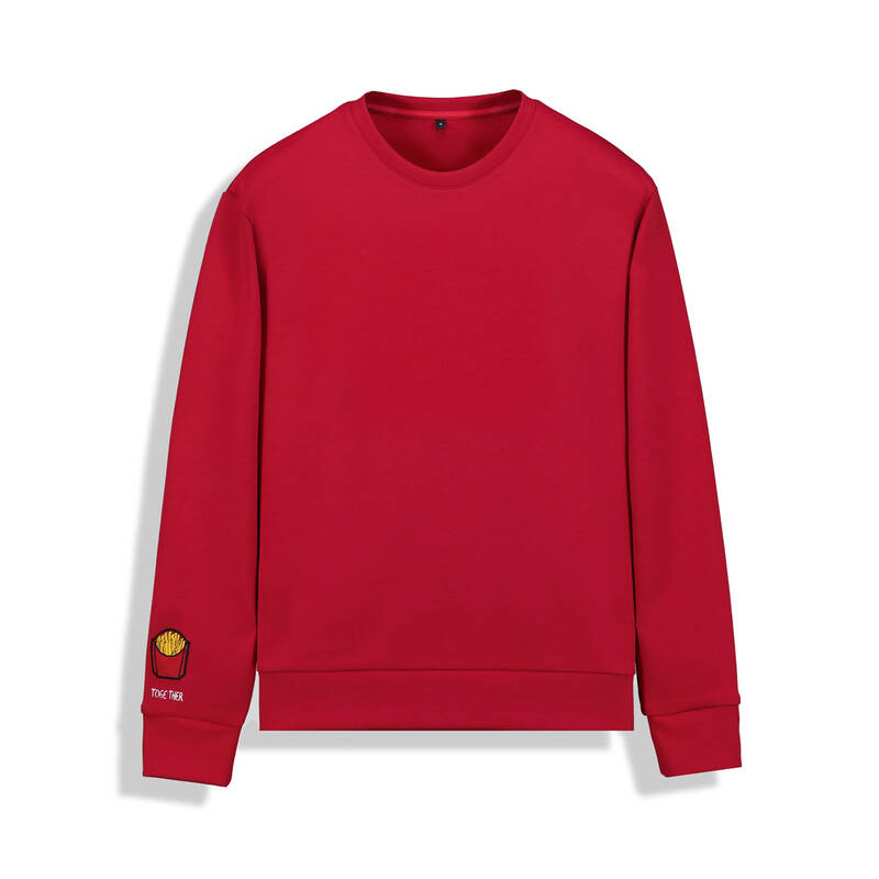 Together Kırmızı Sweatshirt - 1