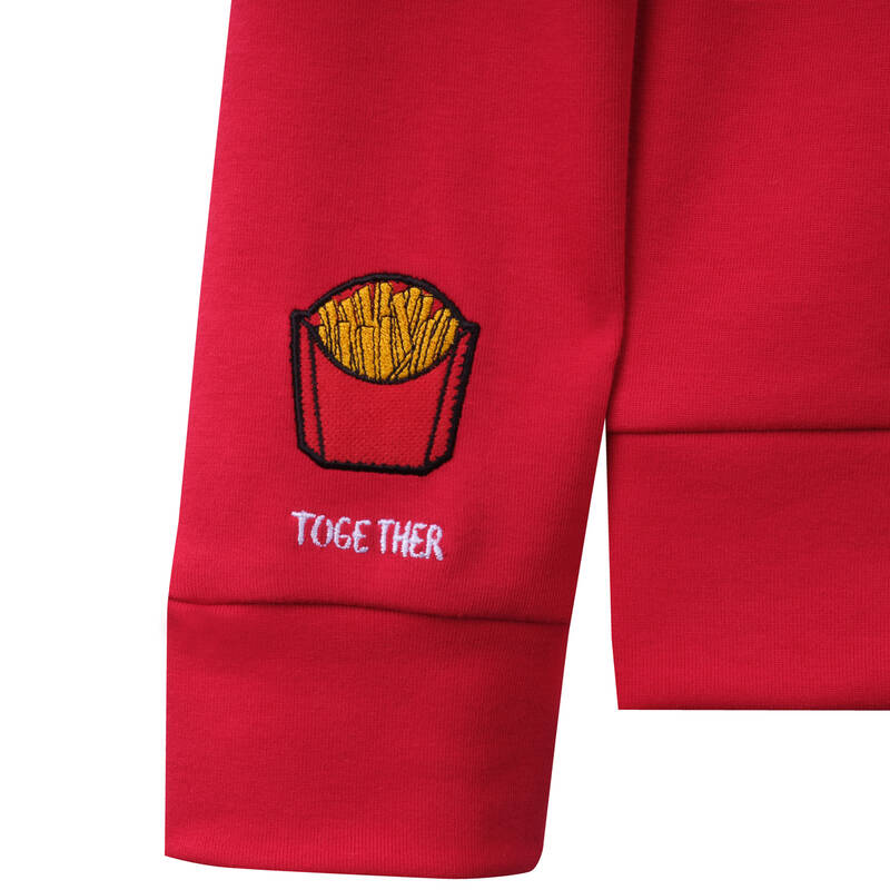 Together Kırmızı Sweatshirt - 3