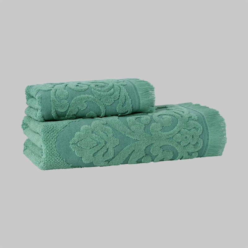 Tomris Havlu 90x150 Koyu Yeşil 