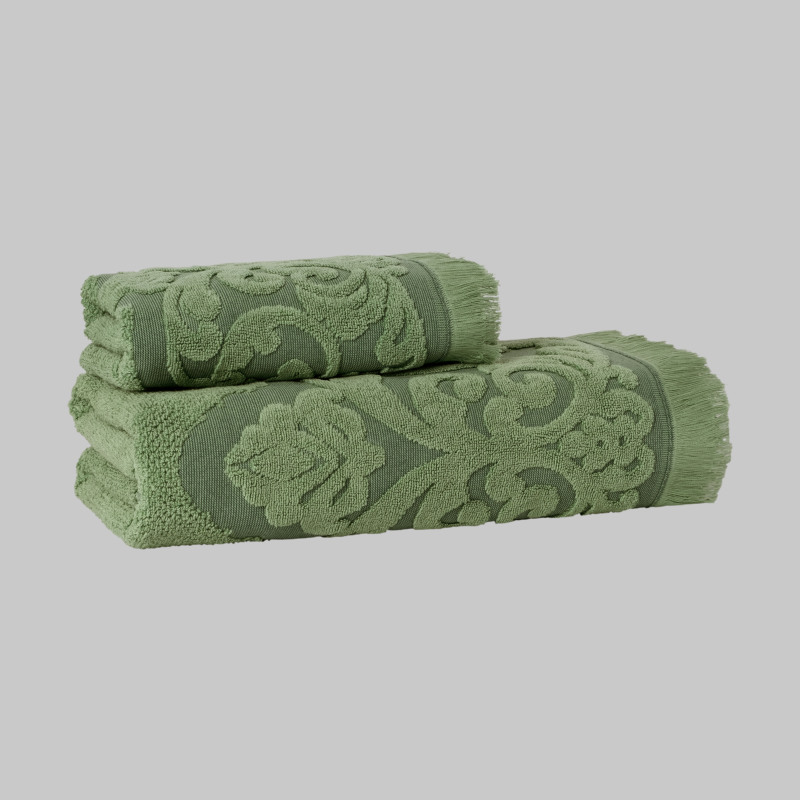 Tomris Havlu 50x90 Zeytin Yeşili 