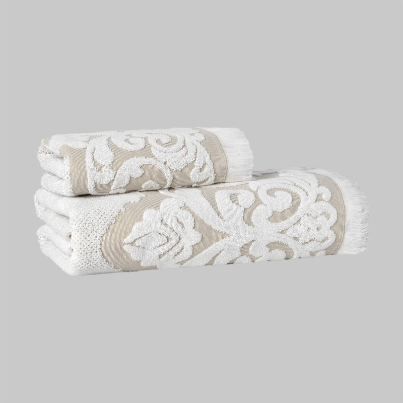 Tomris Havlu 90*150 Ekru 