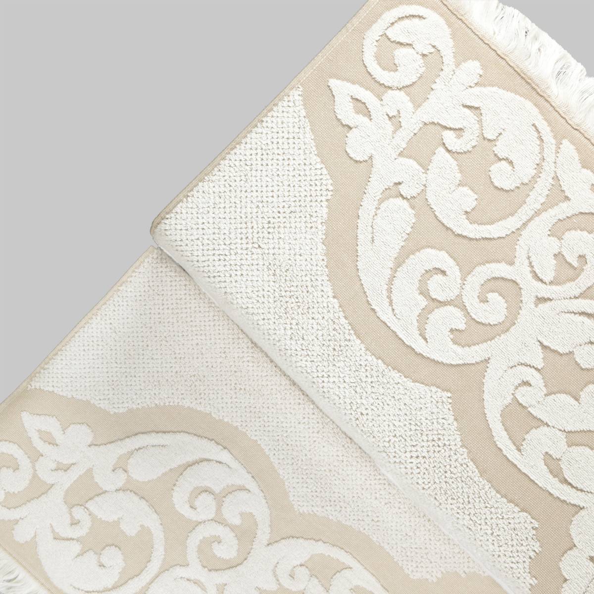 Tomris Havlu 90*150 Ekru - 5