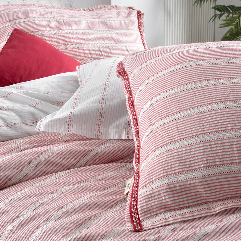 Trina Nevresim Takımı Çift Kişilik Pembe - 3