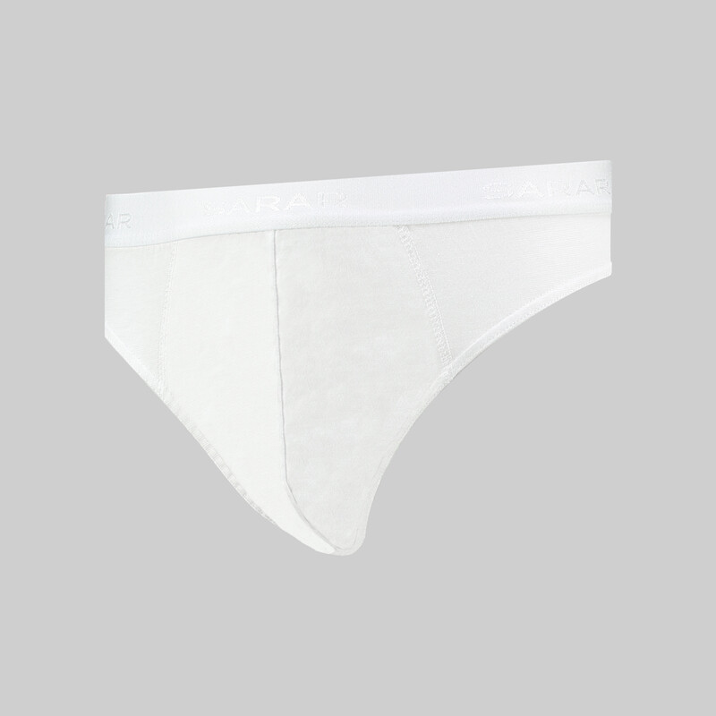 Erkek Üçlü Beyaz Slip - SARAR