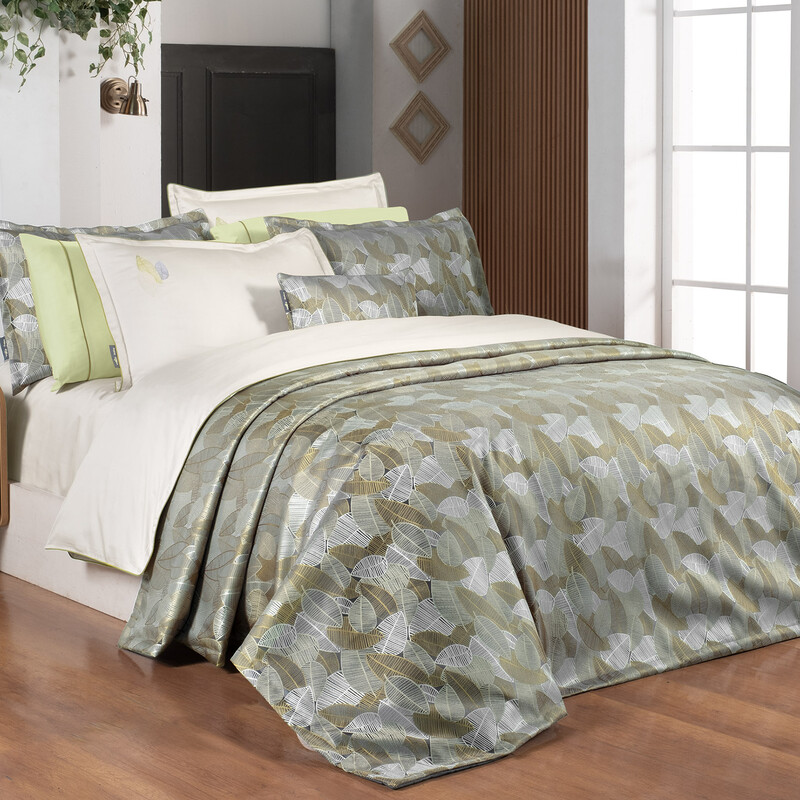 Ulrika Yatak Örtüsü Ve Nevresim Takımı Gri - SAREV