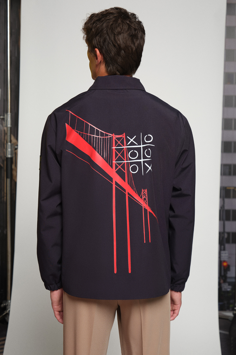 Uniro Lizbon Tasarım Lacivert Slim Mont - 2