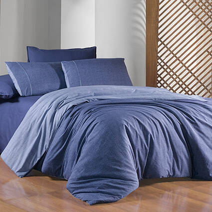 Unitwill Fancy Nevresim Takımı Çift Kişilik Mavi - 2