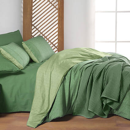 Unitwill Fancy Nevresim Takımı Çift Kişilik Yeşil - 1