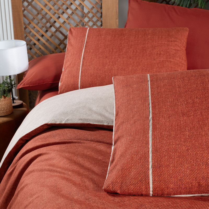 Unitwill Fancy Nevresim Takımı Çift Kişilik Taba - SAREV