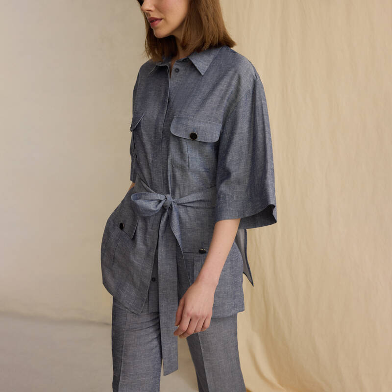 Vargas Mavi Ceket - 1