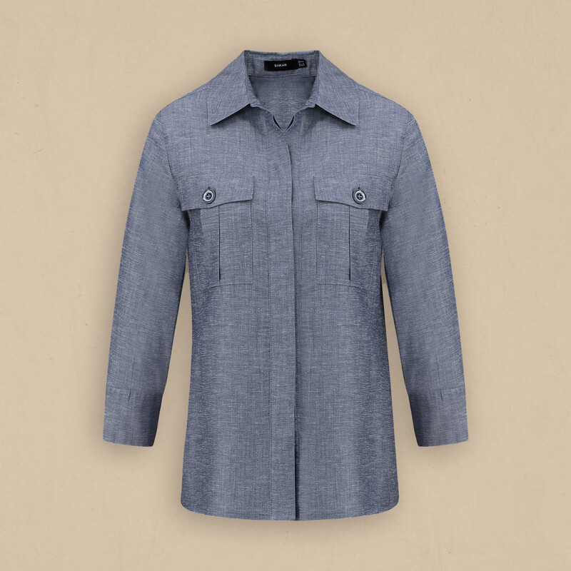 Vargas Mavi Gömlek - SARAR WOMAN