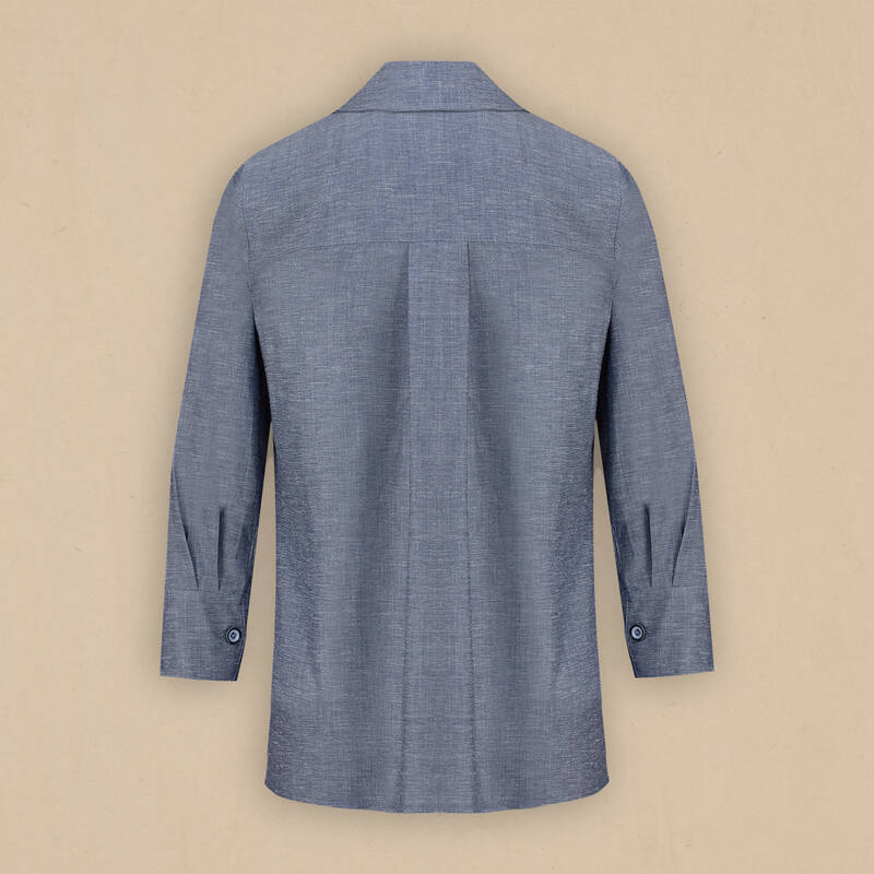 Vargas Mavi Gömlek - 3