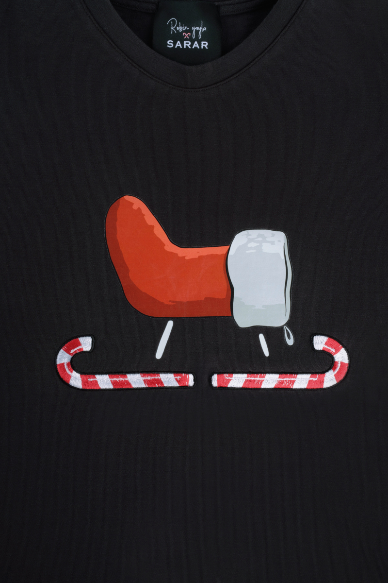 Vargas Kızak Regular Fit Koyu Gri Kadın Sweatshirt - 3