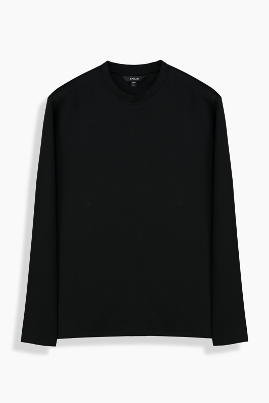 Vargas Siyah Sweatshirt - SARAR WOMAN