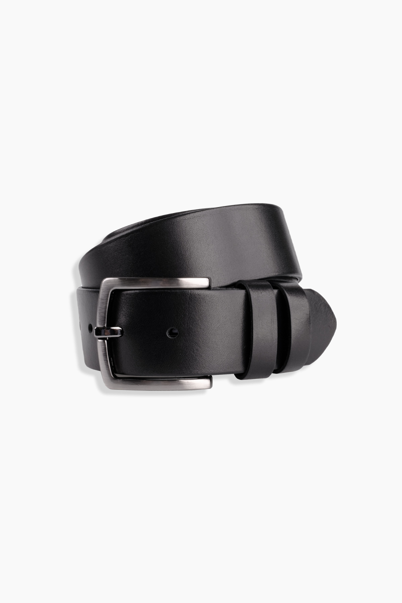 Vegetal Dikişsiz Siyah Spor Kemer - 1