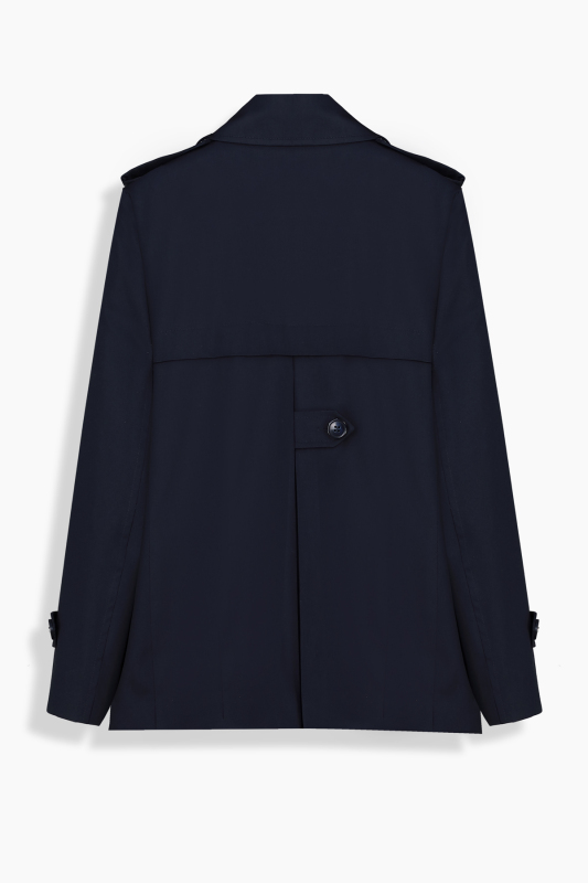 Venida Lacivert Trençkot - SARAR WOMAN