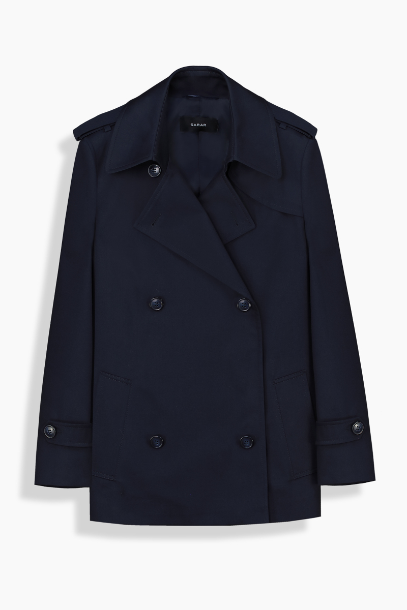 Venida Lacivert Trençkot - 1