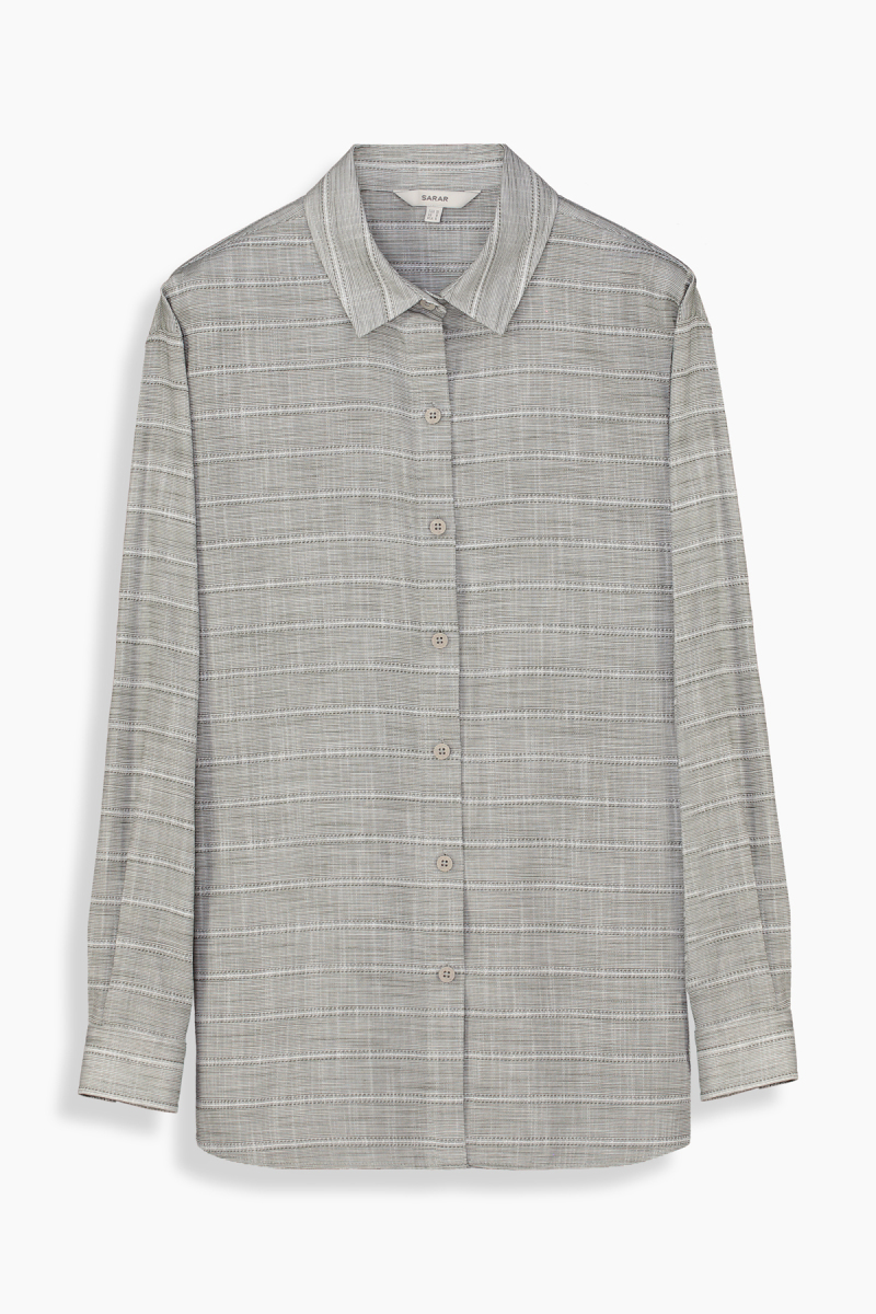 Vera Pamuklu Haki Gömlek - 1