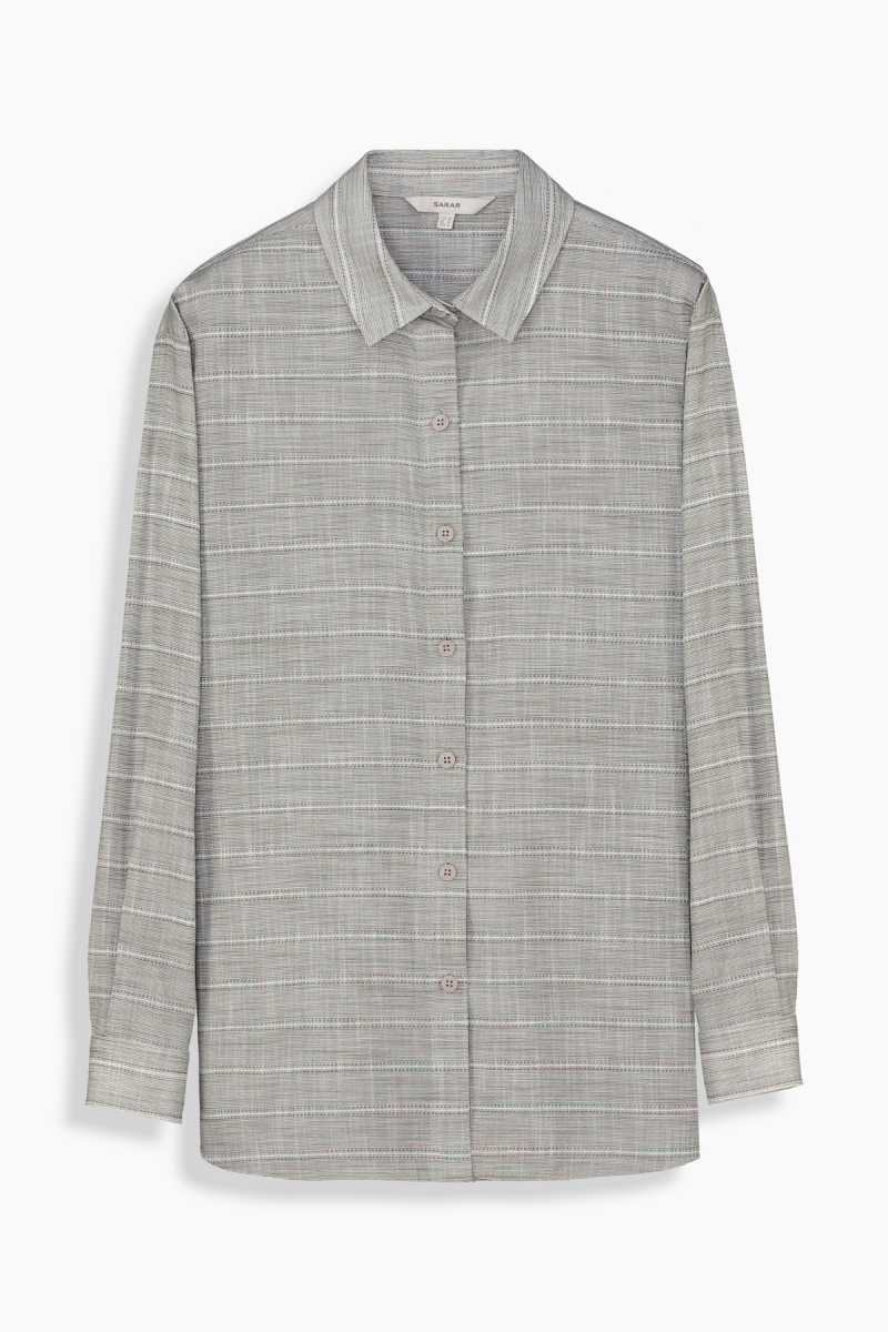 Vera Pamuklu Haki Gömlek - 1