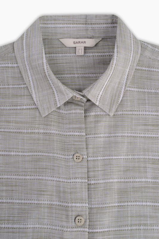 Vera Pamuklu Haki Gömlek - SARAR WOMAN