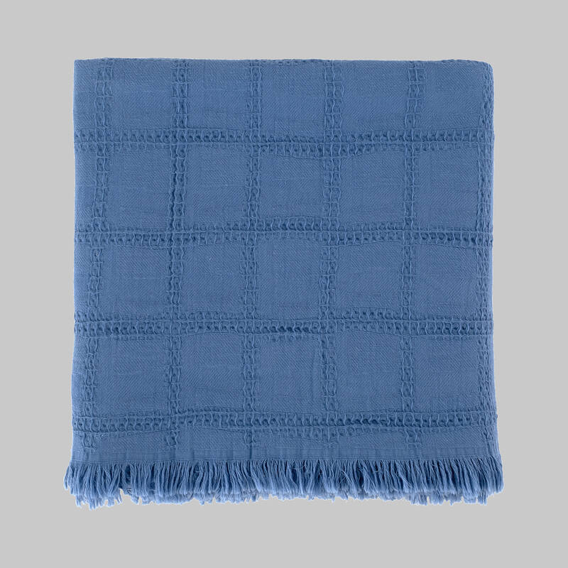 Vesemir Throw Mavi - 1