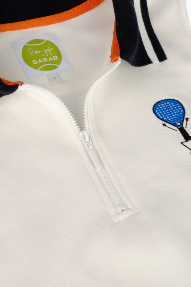 Vesta Jumping Racket Ekru Tişört - 4