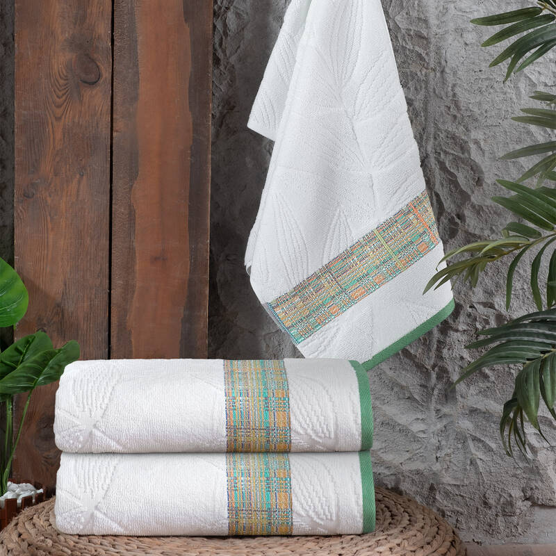 Viola Havlu 80X150 Beyaz - 2