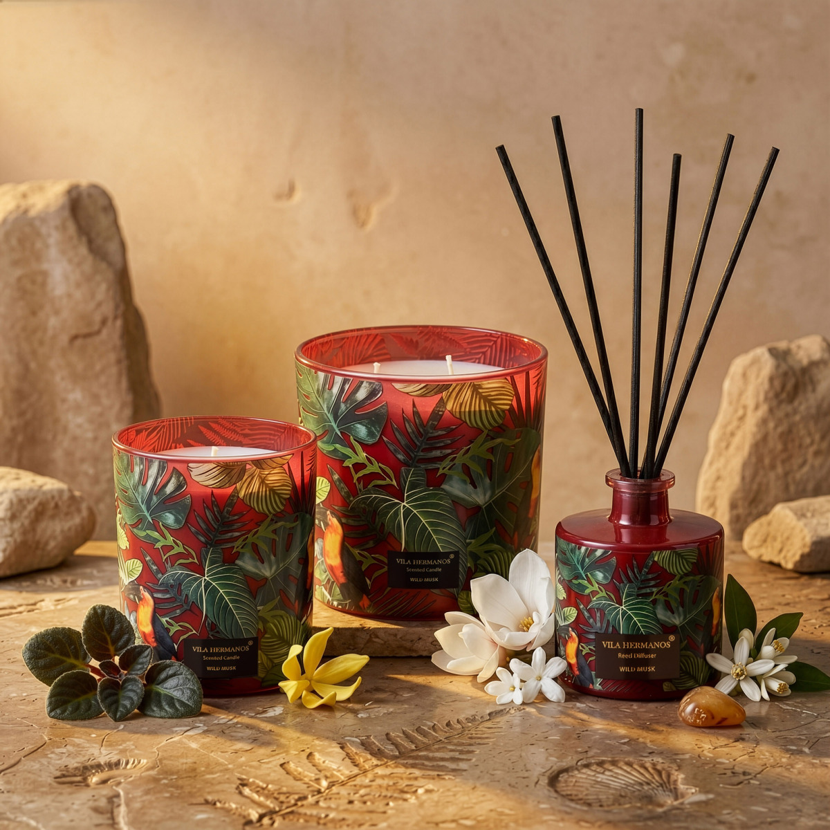 Wild Musk Reed Diffuser 100ml - 3